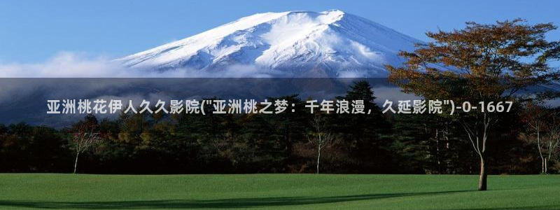 伊人久久综合996影院